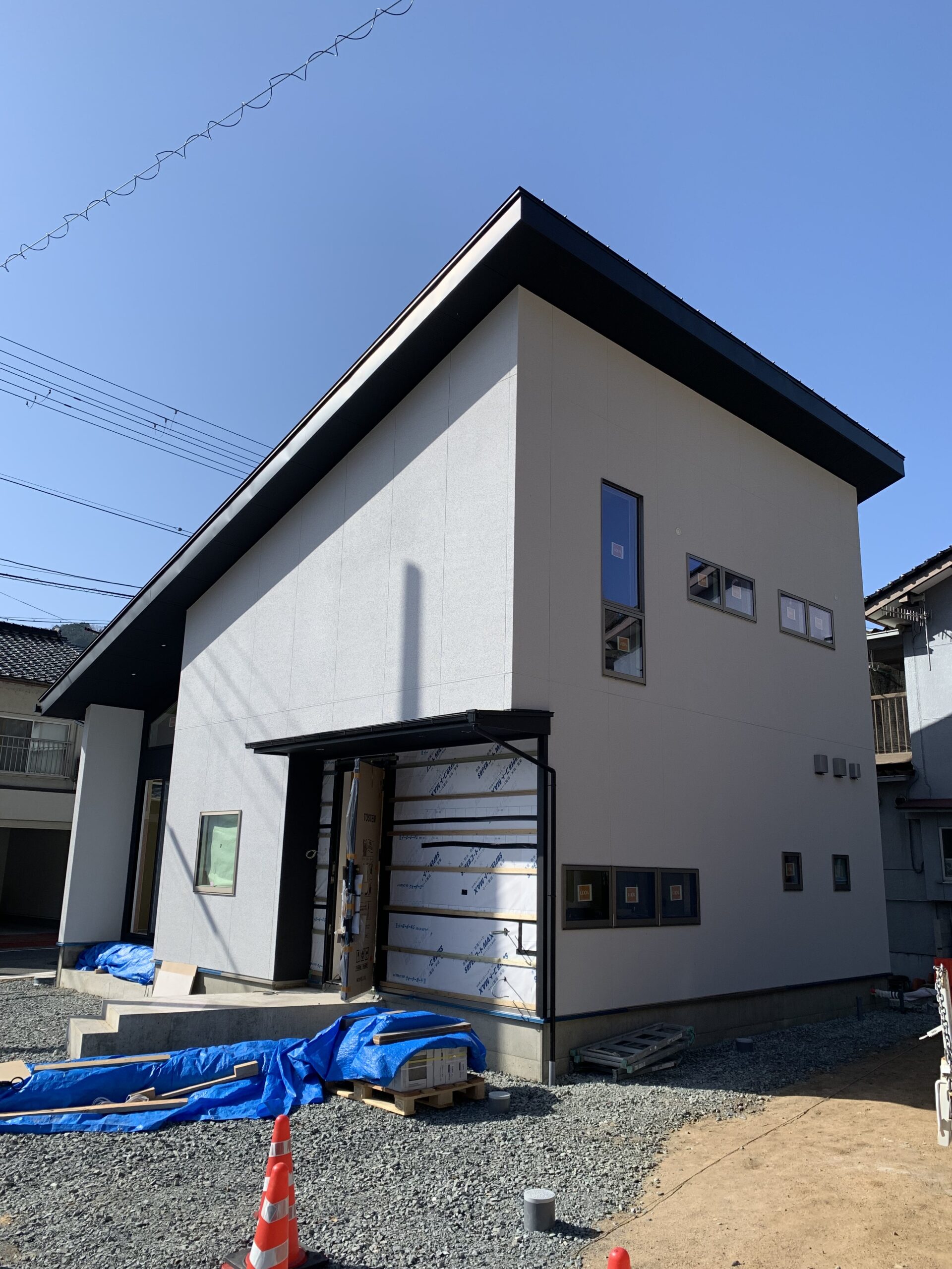 ヨウカテラス　吹付塗装完成2